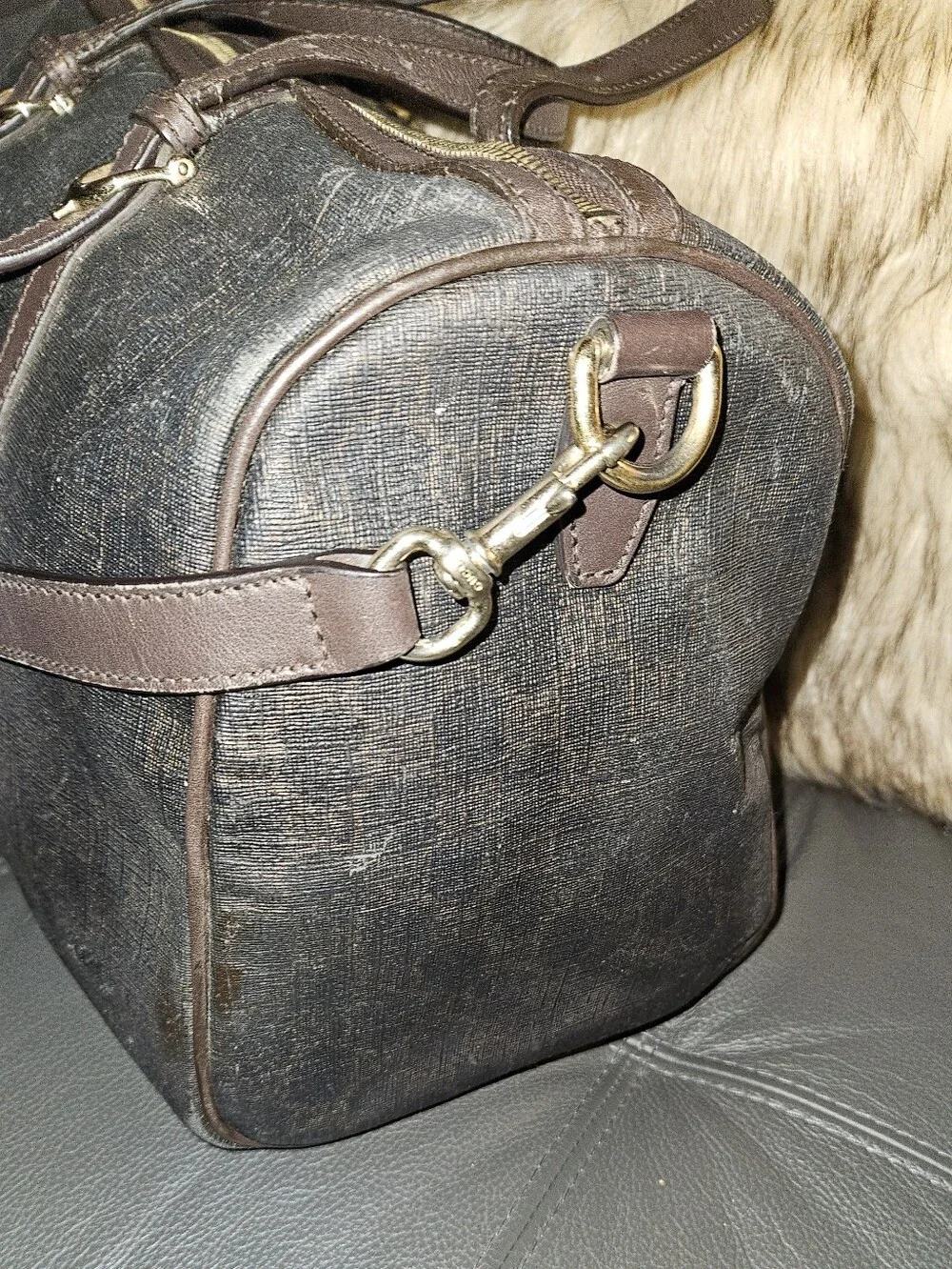 Gucci Coated Canvas Boston W/ Strap - Picture 2 of 10